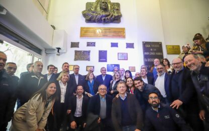 «Venimos a rendirle un tributo a Alfonsín, por su legado democrático»