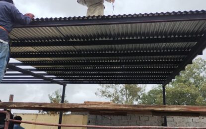 Finalizaron la obra del canchón del Secundario 6