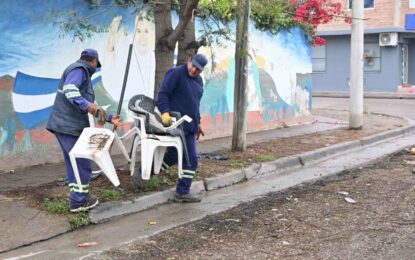 Viernes de descacharreo en barrios de Alto Comedero
