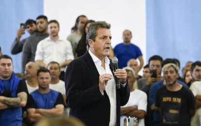 Massa convocó a ir a las urnas el domingo