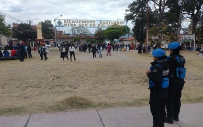 Amplio operativo de prevención para la peregrinación de la Juventud a Rio Blanco