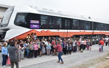 Llegaron las duplas del Tren Solar a Volcán