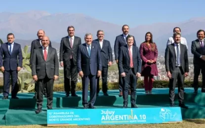 Gobernadores del Norte Grande reclamaron al Presidente medidas compensatorias para revertir la reducción de fondos coparticipables