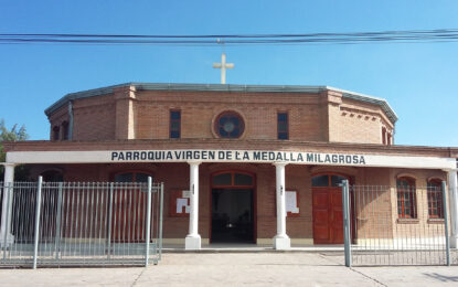 Domingo de Ramos en la parroquia Medalla Milagrosa