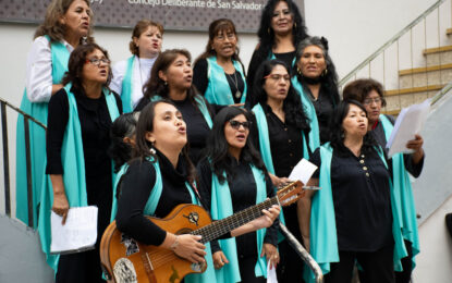 Reconocieron a «Las Cantoras de Alto»