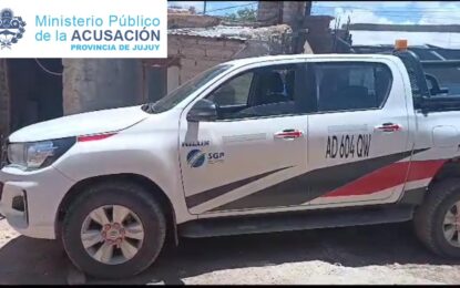 Recuperan camioneta de Jujuy que iban a reducir en Bolivia