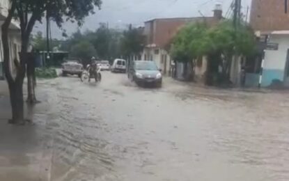 Consecuencias de la primer lluvia torrencial en Alto Comedero