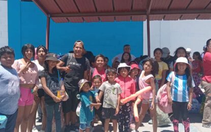 Tiempo de colonia de vacaciones en barrio Remanente