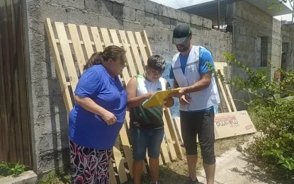 Asistencia a familias de barrios de Alto Comedero