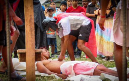 Sábado Santo en las parroquias de Alto Comedero