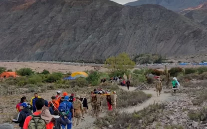 Coordinación del megaoperativo a Punta Corral