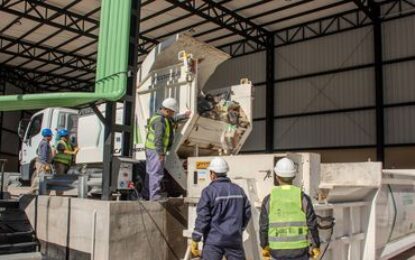 Sadir inauguró el Punto de Acopio en Volcán