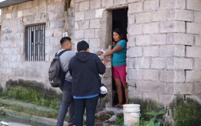Campaña contra el dengue en barrios de Alto Comedero