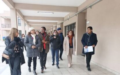 La CAF visitó obras escolares en Jujuy
