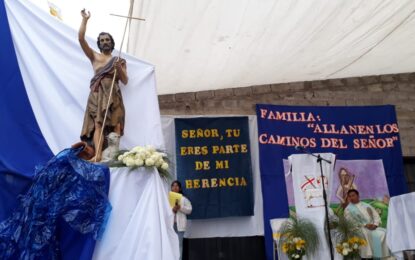 Fiesta patronal de San Juan Bautista en las 18 Hectáreas