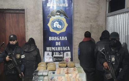 Transportaban cocaína y marihuana en Salinas Grandes