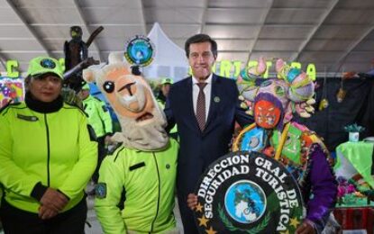 Sadir visitó la Expo Policial 2024