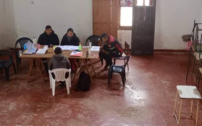 Acto de colación de Bomberos Voluntarios de Alto Comedero