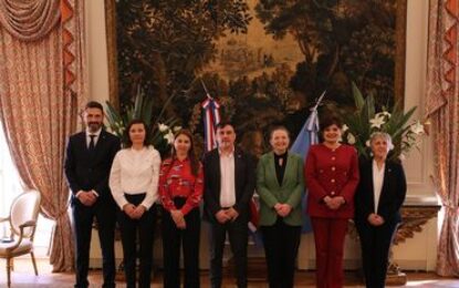 Jujuy en la Embajada de Inglaterra por el cambio climático