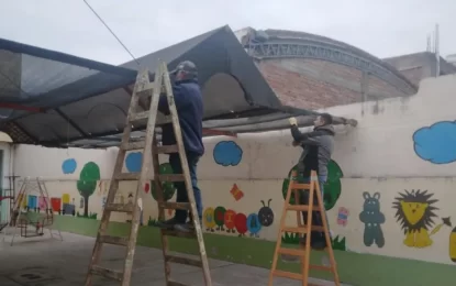 Tareas de mantenimiento de edificios escolares