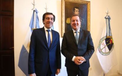 Sadir recibió al Secretario de Comunicación y Prensa de Nación