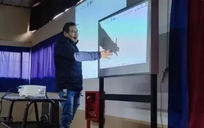 Taller de formación con aula digital móvil