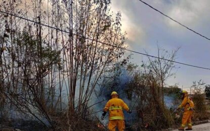 Varios incendios en Alto Comedero