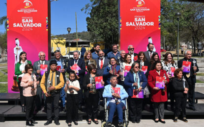 Entregaron los Premios San Salvador