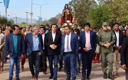 Fiesta Patronal en el pueblo de Santa Clara