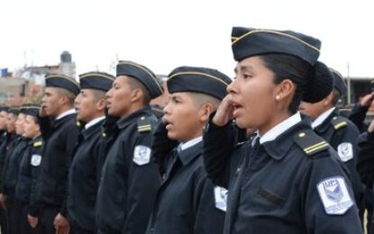Inscripciones para formarse como policía y penitenciario