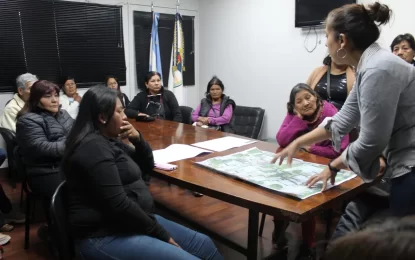 Proyecto de fraccionamiento y regularización de lotes en barrio San Martin