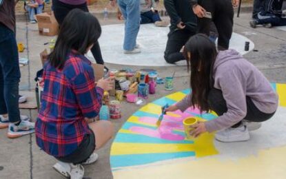 La pintada estudiantil inicio de la FNE