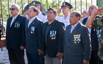 Actos por el «Aniversario de la Guerra de Malvinas y Día del Veterano de la Guerra de Malvinas»