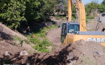 Limpieza profunda de arroyos en Alto Comedero