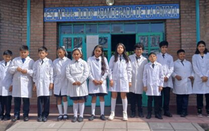Hoy Bodas de plata de la Escuela 444