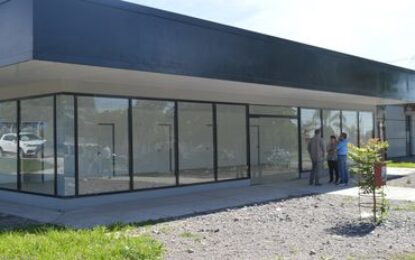 Terminaron la obra de la nueva guardia del Snopek