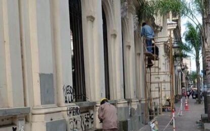 Reparaciones a la fachada de la Catedral