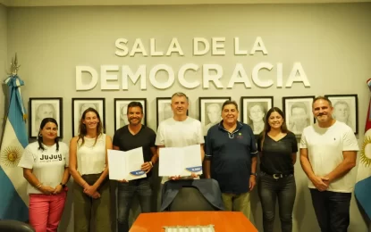 Jujuy y La Falda firmaron convenio de asistencia turistica