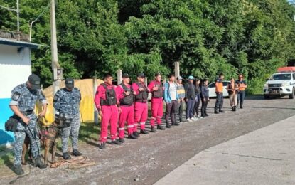 Búsqueda de una pareja que se extravío en una cascada jujeña
