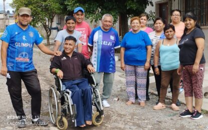 Vecinos del B5 piden obras porque su calle se convierte en un «río»