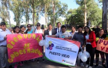 Inauguran obra de pavimentación provincial en Puesto Viejo