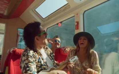 La Cantada re versionó su clásico «Arriba, arriba» junto a Coki Ramírez, con video en el Tren Solar