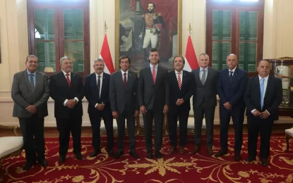 Gobernador de Jujuy se reunió con el presidente de Paraguay