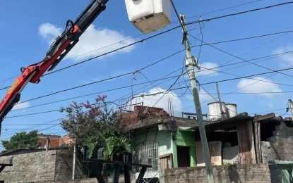 Avanza en los barrios el programa «Jujuy iluminada»