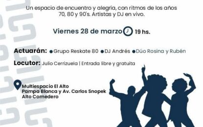 Llega «Siempre Jóvenes» al distrito de Alto Comedero