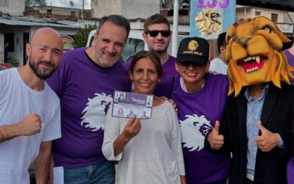 Gustavo Martínez: «Proponemos un trabajo en equipo para resolver los problemas de los barrios»