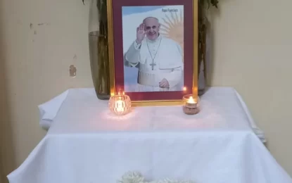 Jujeños piden por el descanso del Papa Francisco