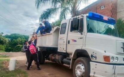 Operativo descacharrado el 30 de julio en Alto Comedero