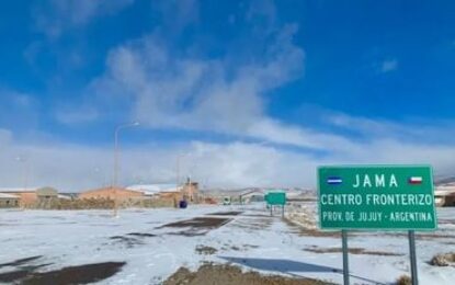 Habilitación excepcional del transito de Jujuy a Chile