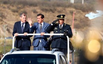 Gobernador encabezó acto por el 190° aniversario de la Policía de Jujuy
